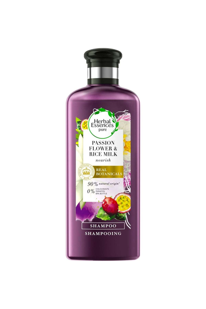 Herbal Essences Pure Passion Flower & Rice Milk Shampoo 400ml SuperDokan