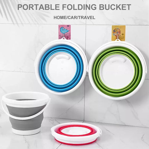 SD Home Folding Portable Bucket (5 lt)
