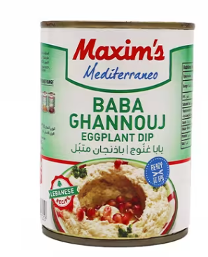 Maxims Mediterranian Baba Ghanouj 375gr