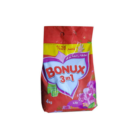 Bonux 3in1 Automatic Powder Cleaner Lily 4kg