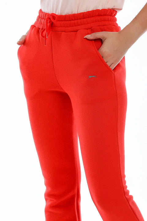 Slazenger Women's Red KORRA Sweatpants ST21PK110-679 LR83