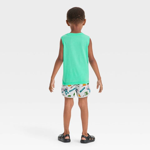 Disney Baby Boy's Multicolor Lilo & Stitch Tank and Short Set 2 Pieces | Disney In Lebanon