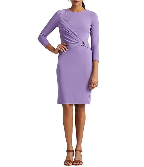 Lauren Ralph Lauren Women's Light Purple Dress ABF133 shr zone10