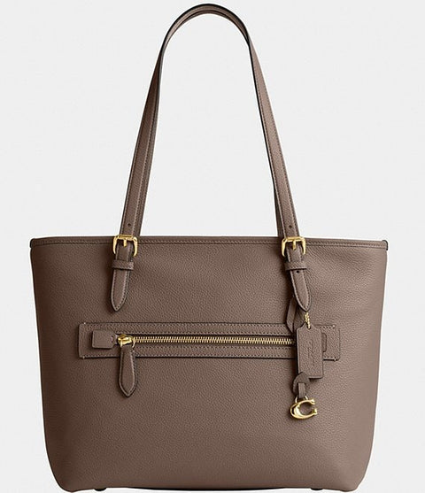 Coach Women's Brown Leather Taylor Shoulder Bag | Coach In Lebanon