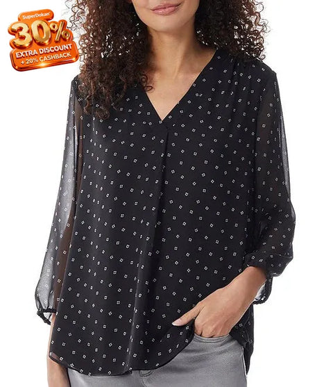 Jones New York Women's Black Blouse | Jones New York In Lebanon