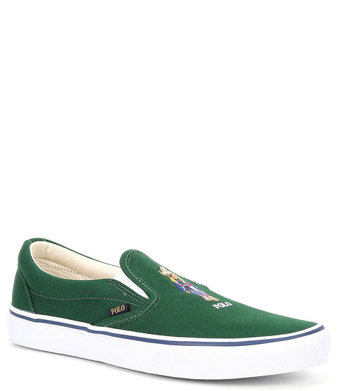 Polo Ralph Lauren Men's Green Casual Shoes ACS75(shoes 62) shr