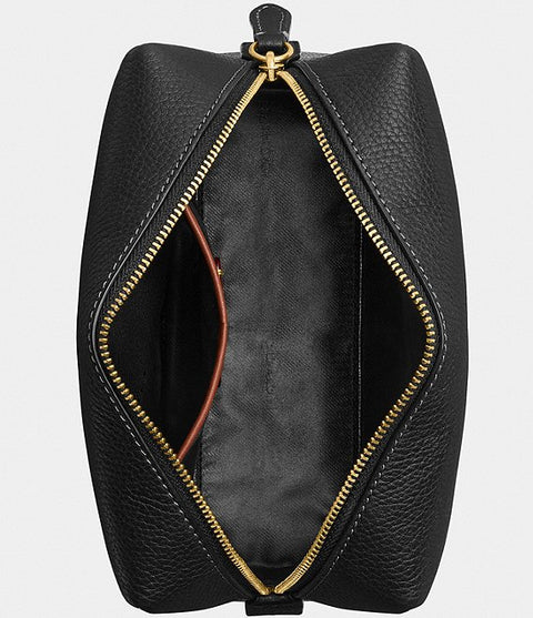 Coach Women's Black Essential Cosmetic Pouch |Coach in Lebanon