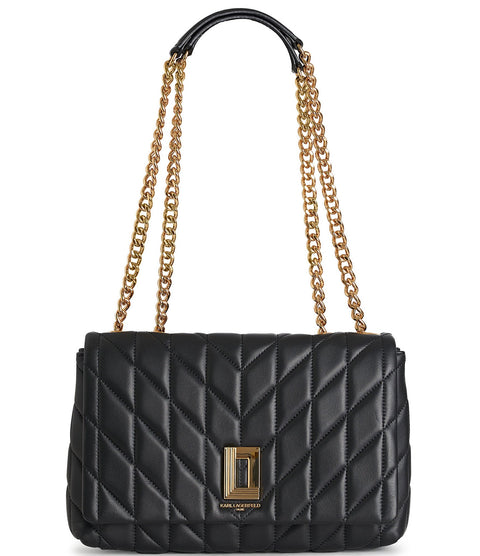 Karl Lagerfeld Paris Women's Black Lafayette Shoulder Bag | Karl Lagerfeld Paris In Lebanon
