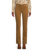 Lauren Ralph Lauren Women's Camel Stretch Corduroy Mid-Rise Straight Pants | Lauren Ralph Lauren In Lebanon