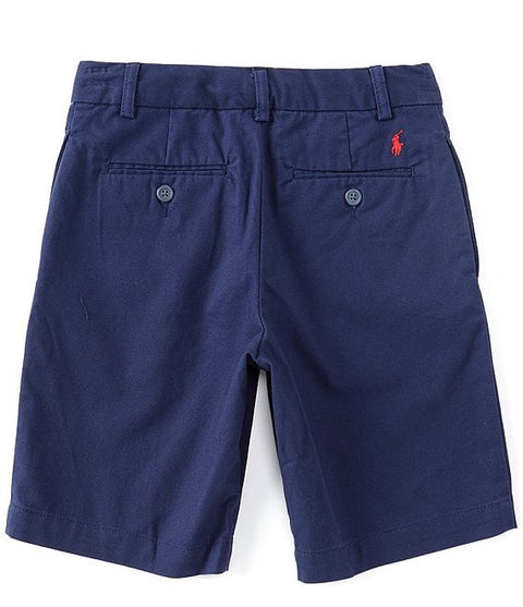 Polo Ralph Lauren Boy's Navy Flat-Front Chino Short |Polo Ralph Lauren In Lebanon