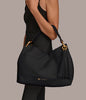 Donna Karan Women's Black Glenwood Tassel Slouchy Shoulder Bag | Donna Karan In Lebanon