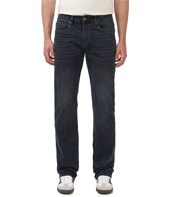 Buffalo David Bitton Men's Dusty Navy Relaxed Straight Driven Jeans | Buffalo David Bitton In Lebanon