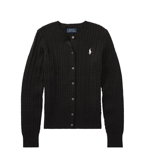 Polo Ralph Lauren Girl's Black Rid knit Cardigan | Polo Ralph Lauren In Lebanon