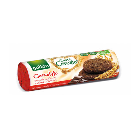 Gullon Biscuit Oat and Chocolate Red 280GR.