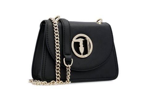 Trussardi Women's Black Cacciatora Crossbody Bag |Trussardi In Lebanon