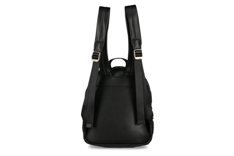 Trussardi Black Leather Small Backpack | Trussardi In Lebanon