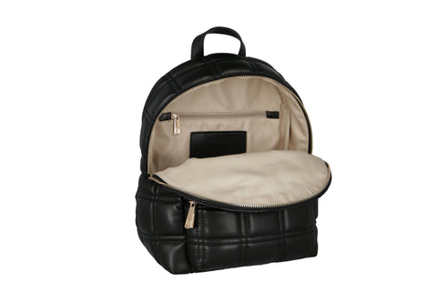 Trussardi Black Leather Small Backpack | Trussardi In Lebanon