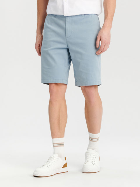 Sinsay Men's Pale Blue Chino Shorts | Sinsay in lebanon
