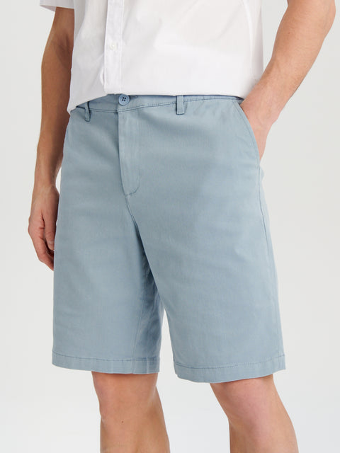 Sinsay Men's Pale Blue Chino Shorts | Sinsay in lebanon