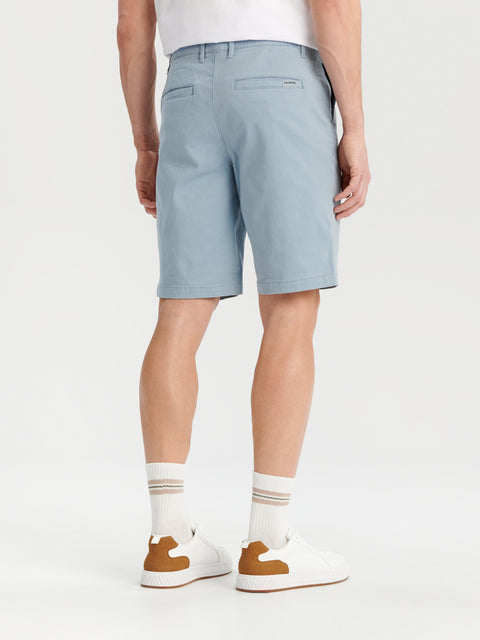 Sinsay Men's Pale Blue Chino Shorts | Sinsay in lebanon