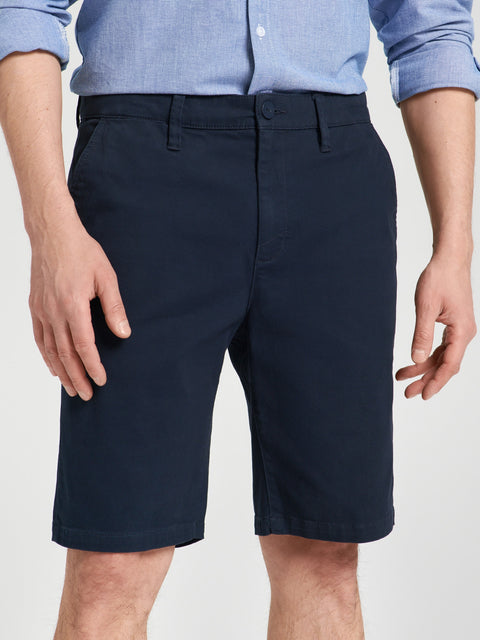 Sinsay Men's Navy Chino Short With Two Front Pockets | Sinsay In Lebanon