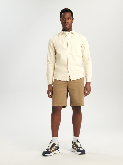 Sinsay Men's Khaki Chino Shorts | Sinsay In Lebanon