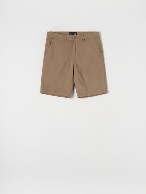 Sinsay Men's Khaki Chino Shorts | Sinsay In Lebanon