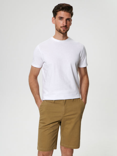 Sinsay Men's Khaki Chino Short With Two Front Pocket | Sinsay In Lebanon