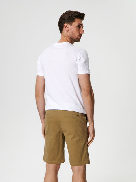 Sinsay Men's Khaki Chino Short With Two Front Pocket | Sinsay In Lebanon