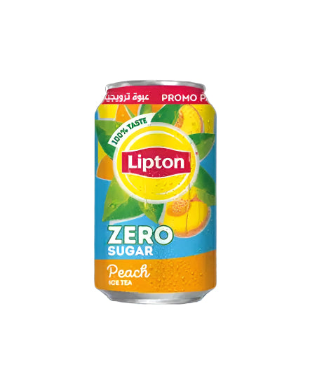 Lipton Peach Ice Tea Zero Sugar 320ml | Lipton In Lebanon