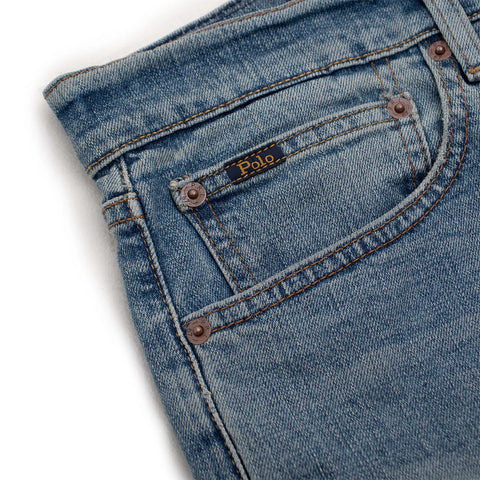 Polo Ralph Lauren Men's Blue Sullivan Slim Faded Jeans | Polo Ralph Lauren In Lebanon