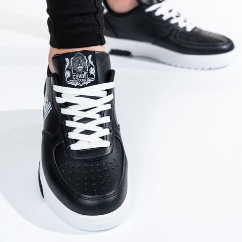 Cavalli Class Sport Women's Black Pantofi Sneakers |Cavalli Class Sport In Lebanon