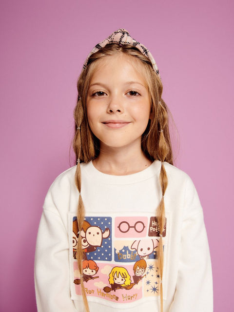 Reserved Girl's Multicolor Plaid Headband | Reserved In Lebanon