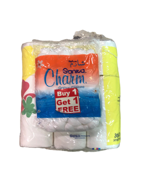 Sanita Dreams Family Toilet Tissue 18 Rolls + Cotton Balls 100 Pieces Free | Sanita In Lebanon