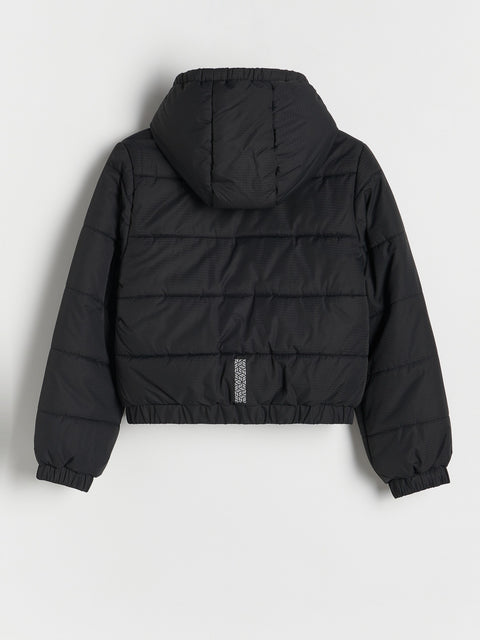 Reserved Girl's Black Contrasting Inserts jackets | Reserved In Lebanon