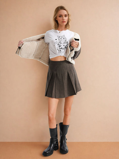 Sinsay Women's White with cat printed T-Shirt | Sinsay in Lebanon