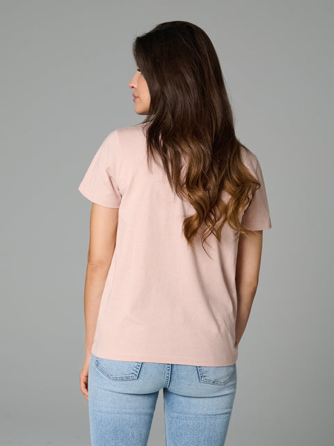 Sinsay Women's Light  Pink with Heart  print  T-Shirt | Sinsay in Lebanon