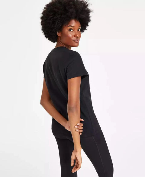 Calvin Klein Performance Women's Black Plain T-Shirt | Calvin Klein In Lebanon