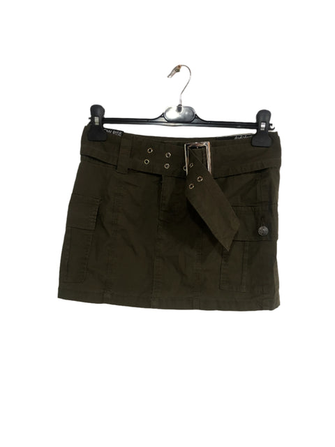 Derek Heart Women's Olive Green Cargo Low Rise Skirt |Derek Heart in Lebanon