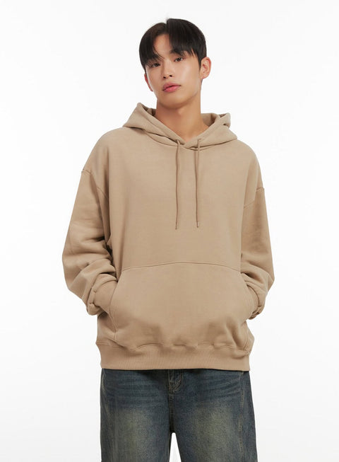 LeGer Men's Beige Long-Sleeve Hoodie |LeGer in Lebanon