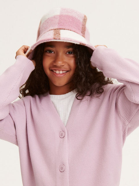 Reserved Girl's Dusty Rose Long Sleeve Cardigan | Reserved In Lebanon
