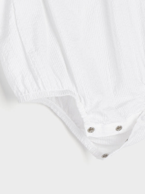 Sinsay Baby Girl's White Bodysuit With Ruffles | Sinsay In Lebanon