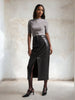 Sinsay Women's Grey Turtle Neck T-Shirt | Sinsay In Lebanon