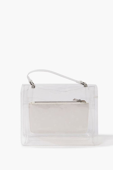 Forever 21 Women's Transparent Satchel & Coin Purse Set Bag | Forever 21 in Lebanon