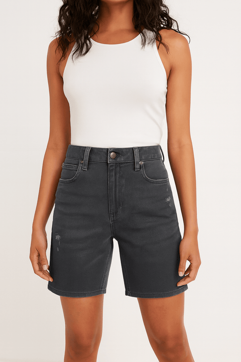Lee Women's Grey Seasonal Shorts | Lee in Lebanon
