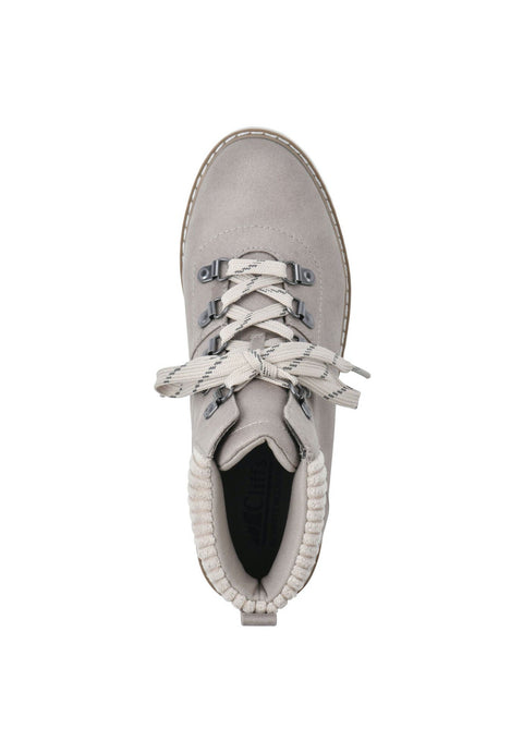 Cliffs by White Mountain Women's Greige Connie Lace-up Booties | Cliffs by White Mountain In Lebanon