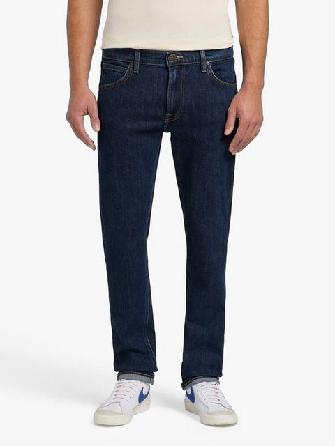 Lee Men's Dark Blue Regular Denim Jeans |Lee In Lebanon