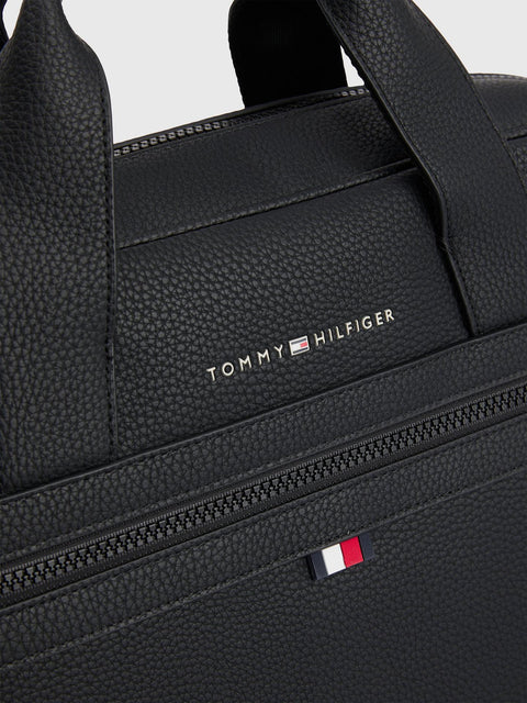 Tommy Hilfiger Black Essential Computer Bag |Tommy Hilfiger In Lebanon