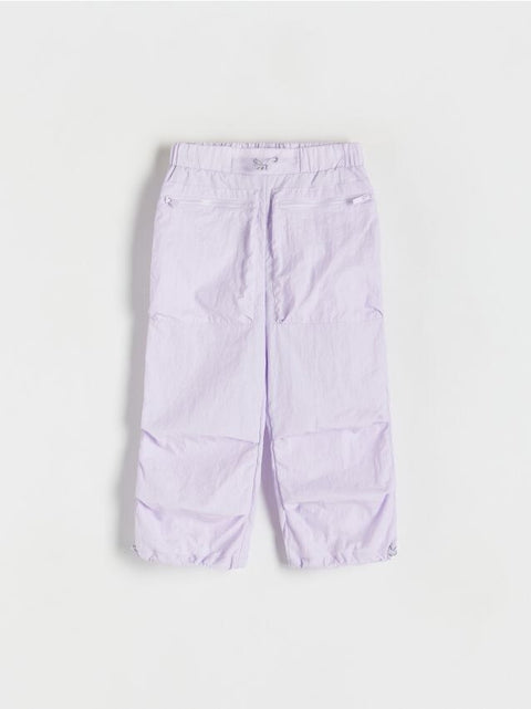 Reserved Girl's Light Purple Elastic Waistband Pant | Reserved In Lebanon