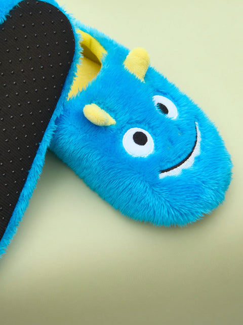 Sinsay Baby Blue Monster Plush Slippers | Sinsay in Lebanon